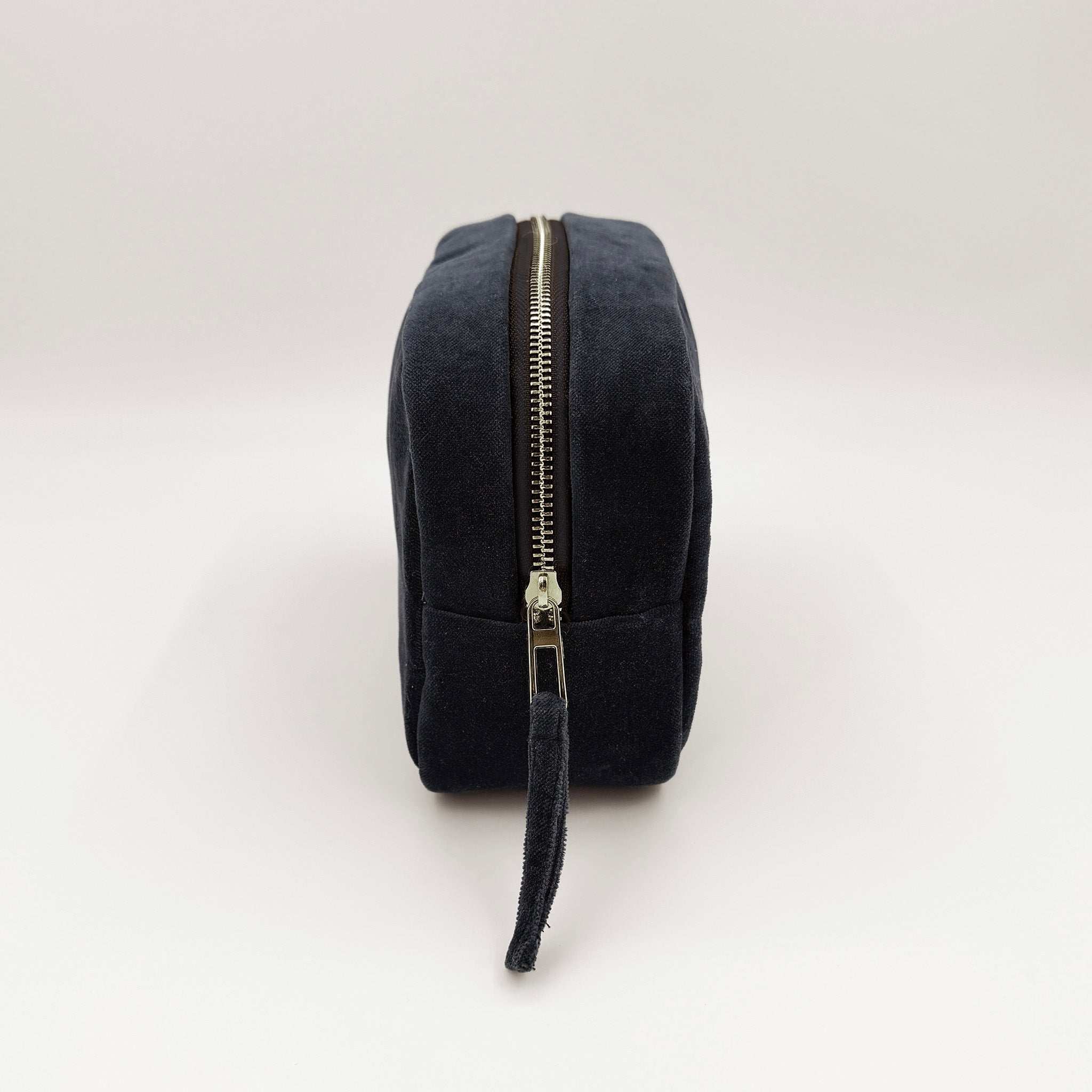 Sanctuary Embroidered Velvet Makeup Bag